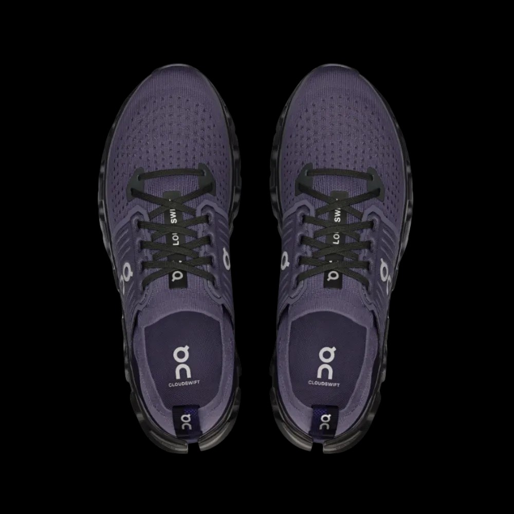 On Running Cloudswift 4 Flint Black - HypeFly India View 4