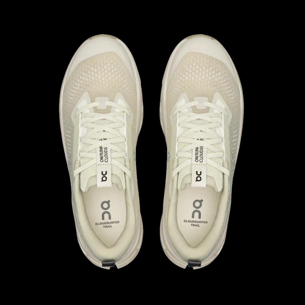 On Running Cloudsurfer Trail 2 Chalk Ghost - HypeFly India View 4