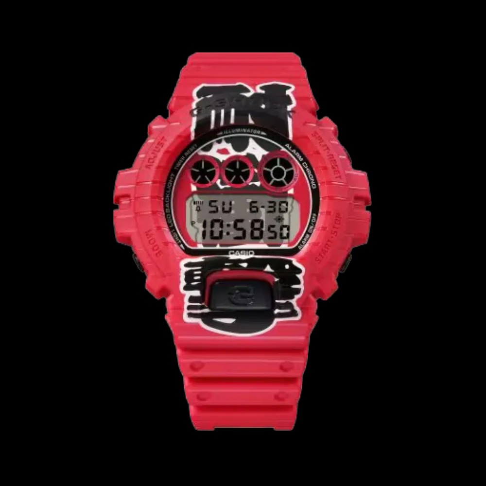 G-Shock Digital Red Lantern Series DW-6900AKA-4 - HypeFly India View 1