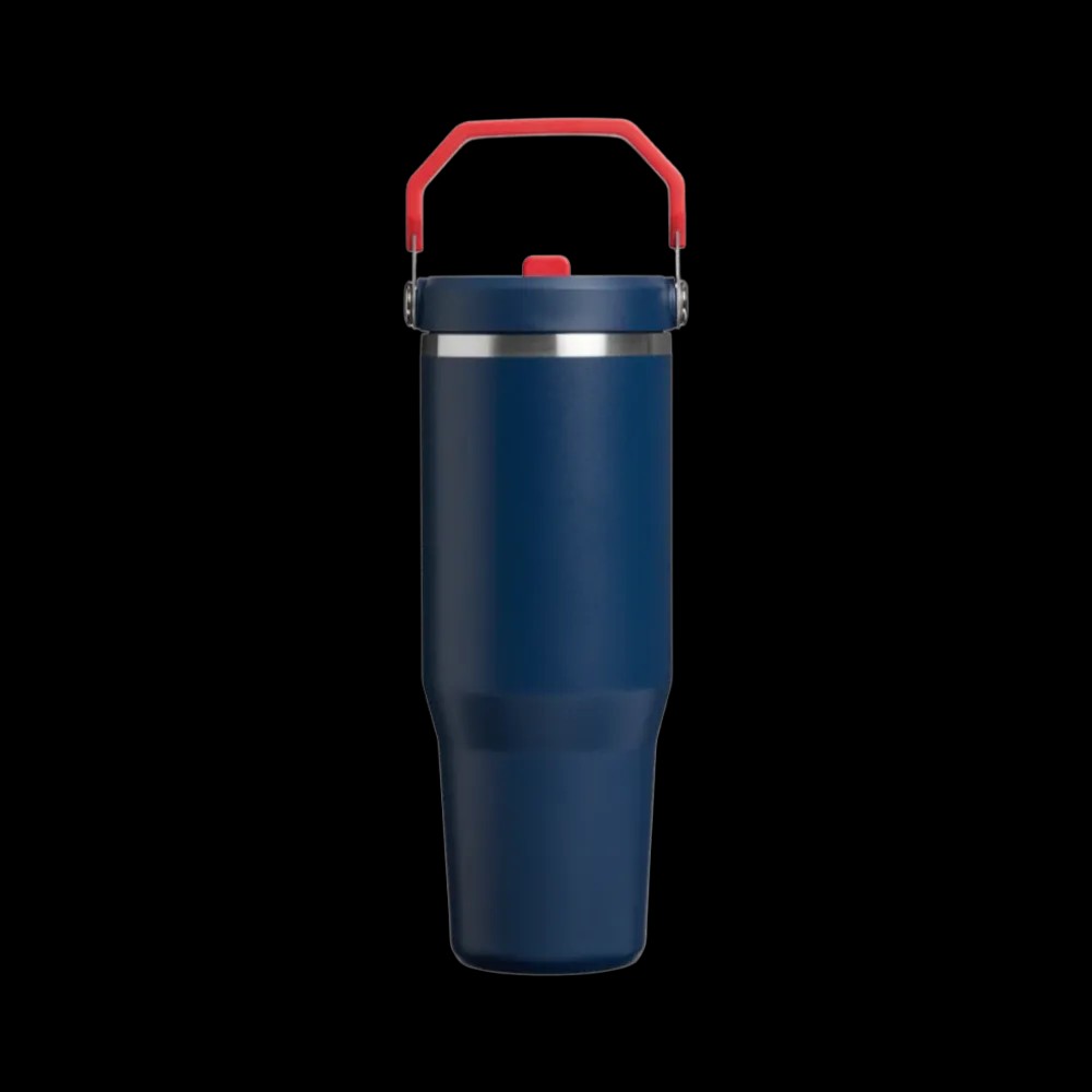 Stanley Country Collection Iceflow Tumbler Team Navy Red 30 OZ - HypeFly India View 2