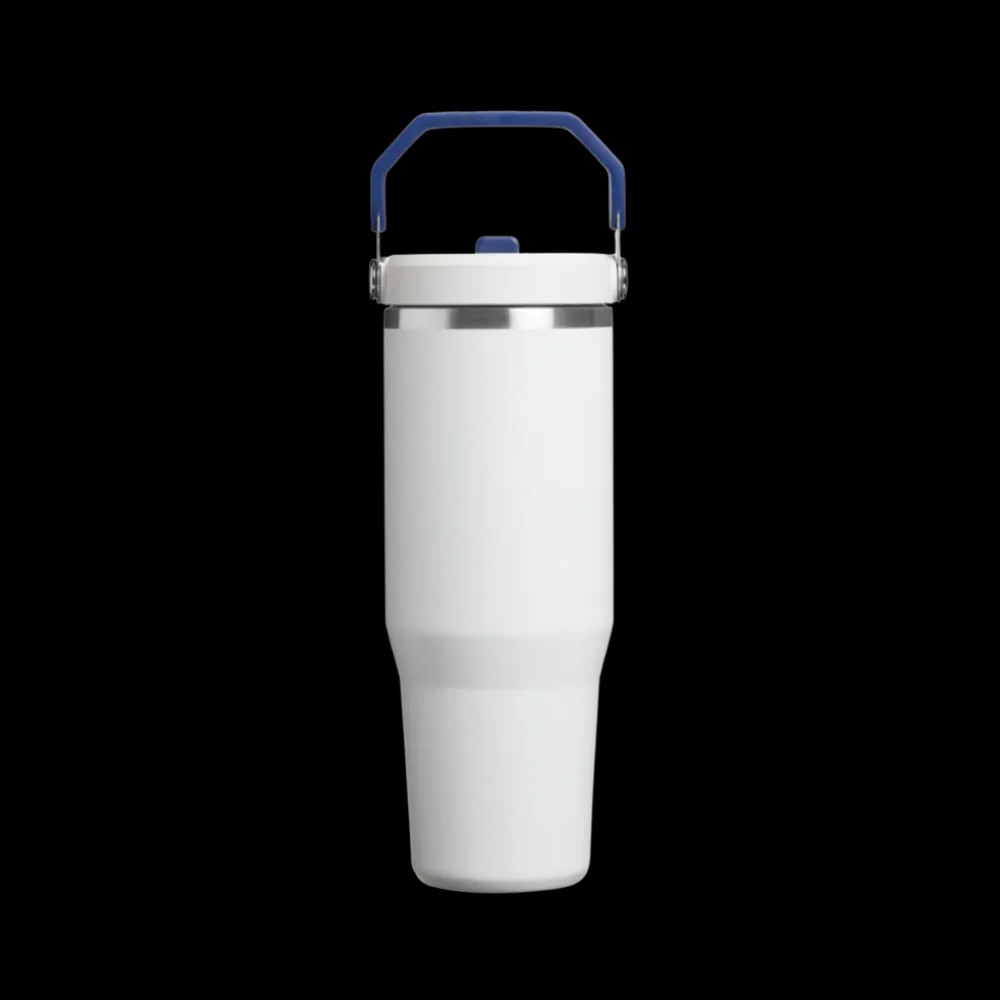 Stanley Country Collection Iceflow Tumbler Team White Dark Blue 30 OZ - HypeFly India View 2