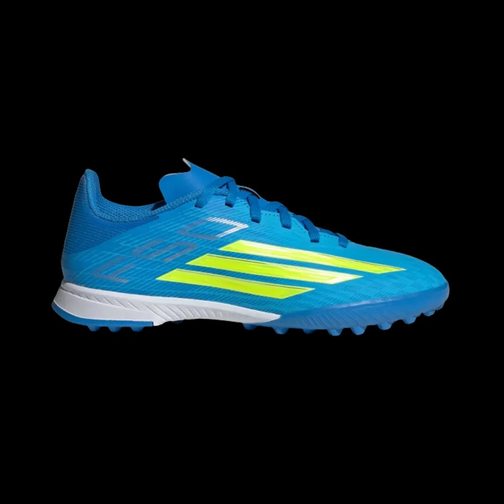 Adidas F50 League Turf Soccer Kids Lucid Ray Blue - HypeFly India View 1