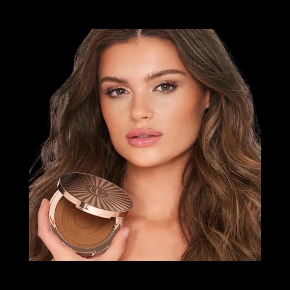 Charlotte Tilbury Beautiful Skin Sun-Kissed Glow Bronzer 2 Medium - HypeFly India View 5