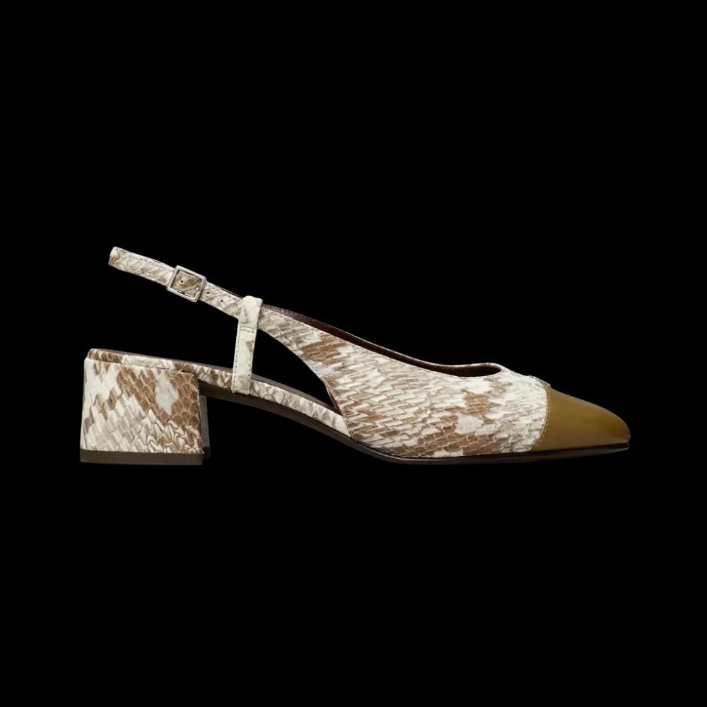 Tory Burch Cap-Toe Slingback Granite Roccia - HypeFly India View 1