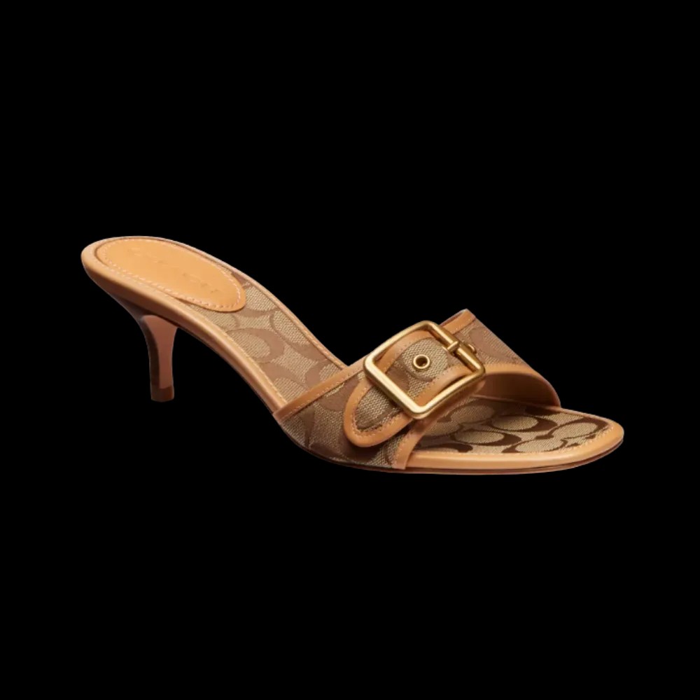 Coach Margot In Signature Jacquard Khaki - HypeFly India View 4