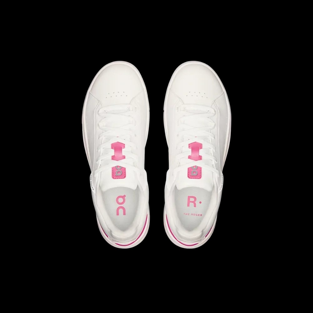 On Running The Roger Advantage White Pink - HypeFly India View 4