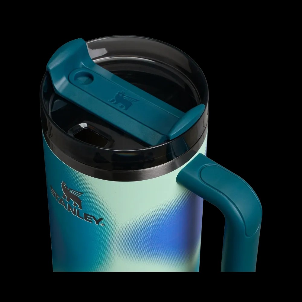 Stanley New Frequency Quencher H2.0 FlowState Tumbler (40OZ) Coastal Teal Motion - HypeFly India View 3