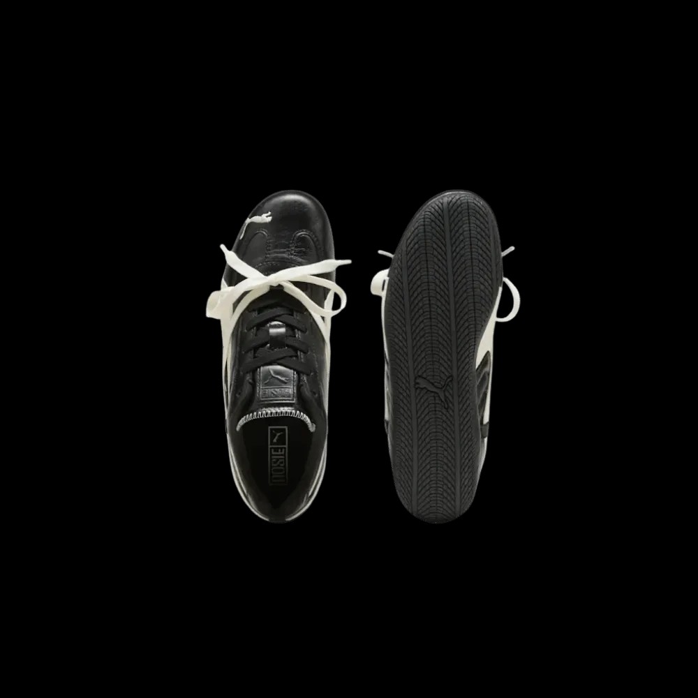 PUMA x ROSÉ Speedcat Sneakers PUMA Black-Warm White - HypeFly India View 3