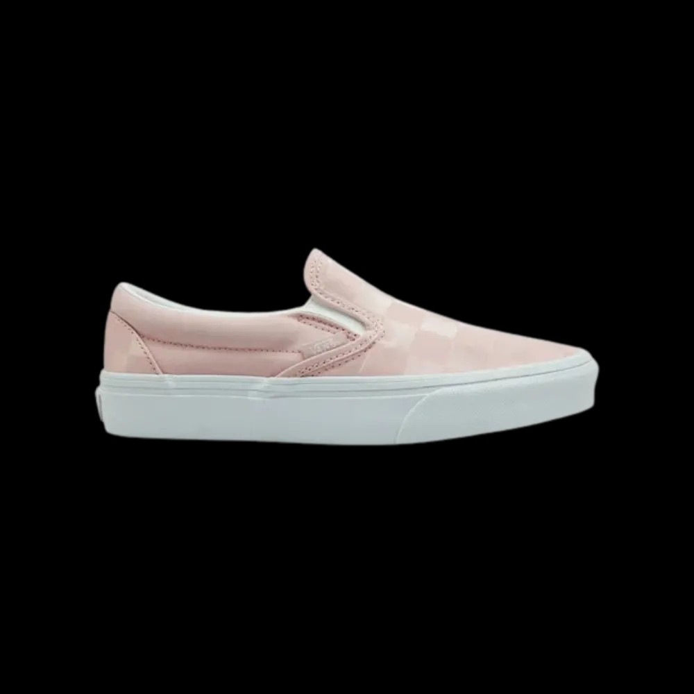Vans Classic Slip-On Checkerboard Shoe Rose Pink - HypeFly India View 1