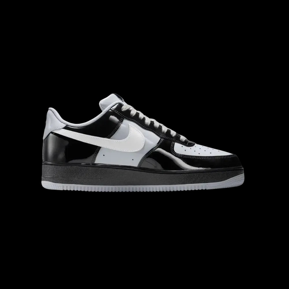 Central Cee x Nike Air Force 1 Low 'Black White Smoke Grey' - HypeFly India View 1