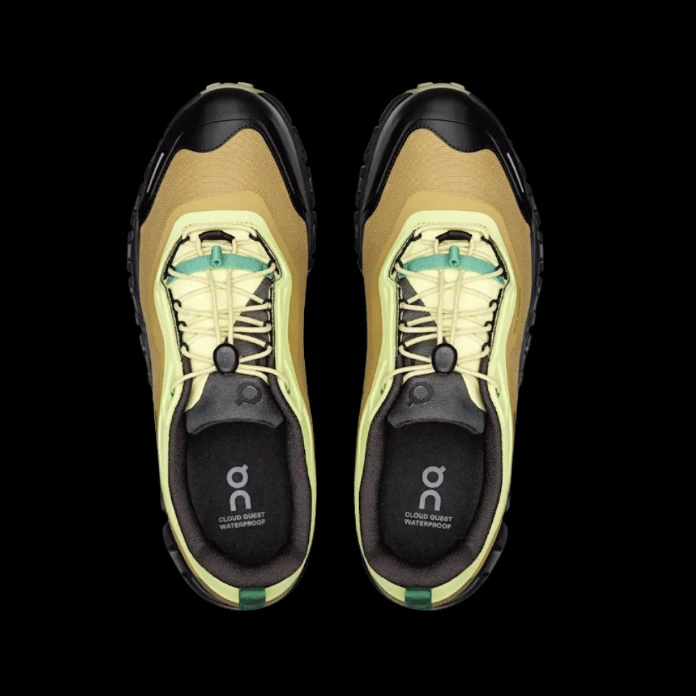 On Running Cloud 6 Geo Waterproof Limelight Safari - HypeFly India View 3