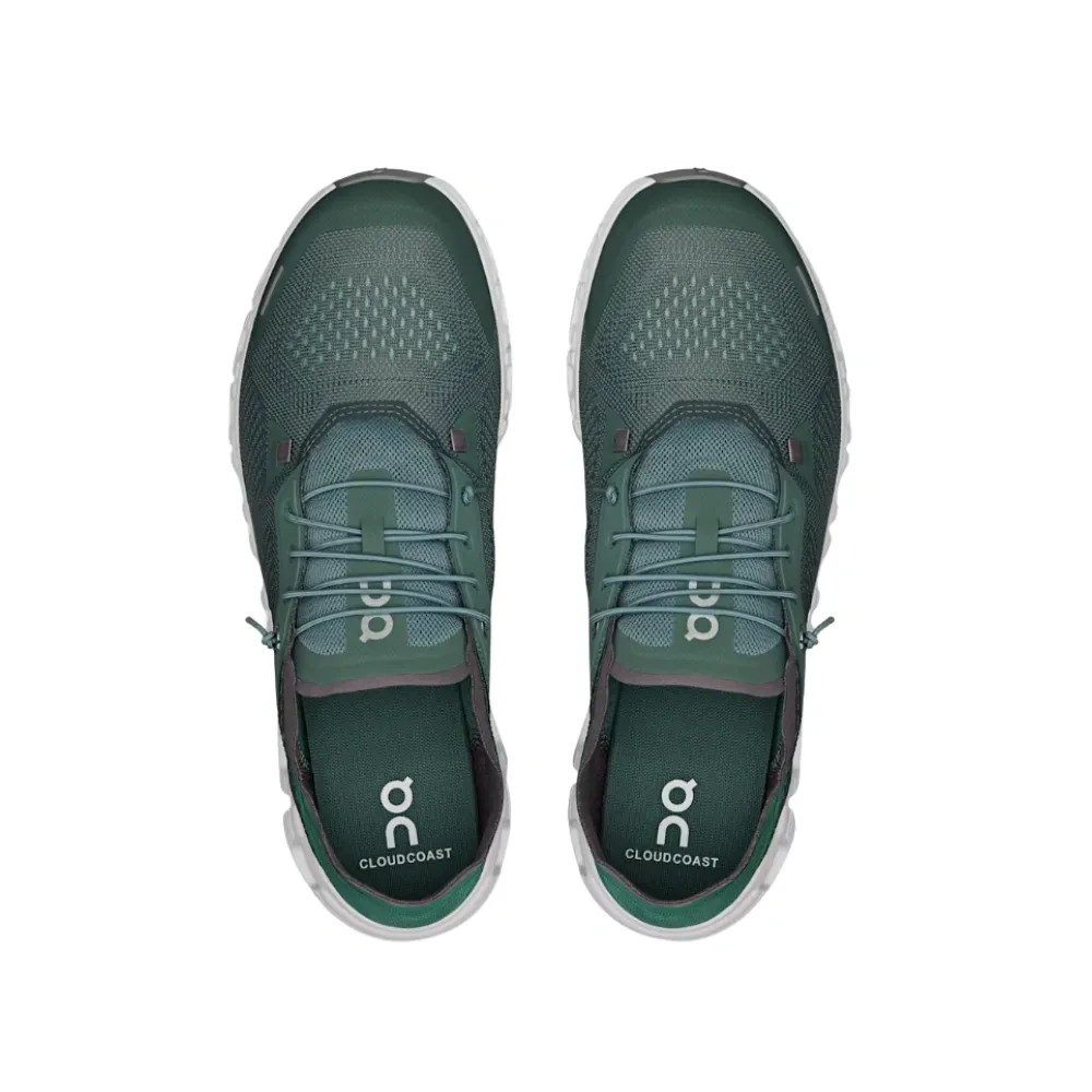 On Running Cloud 6 Coast Olive White - HypeFly India View 2