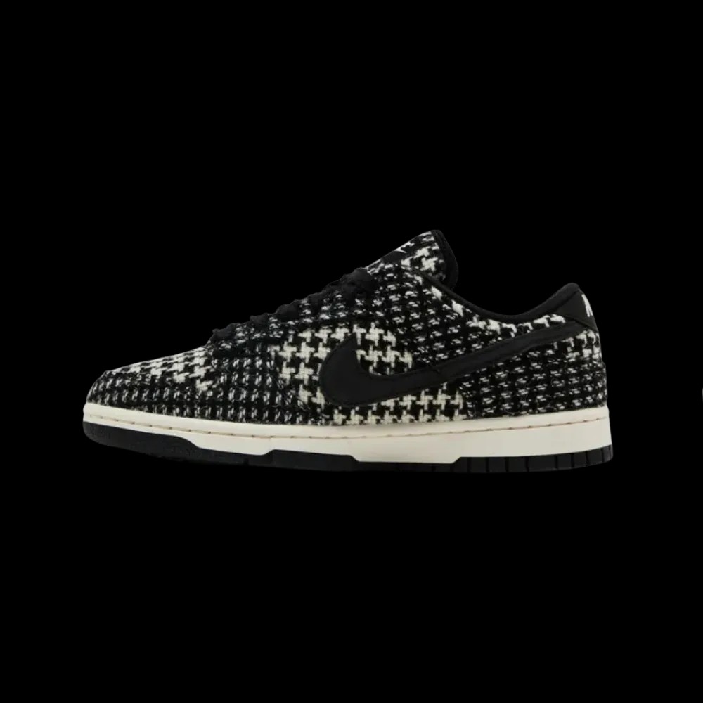 Nike Harris Tweed x Dunk Low 'Black Phantom' - HypeFly India View 2