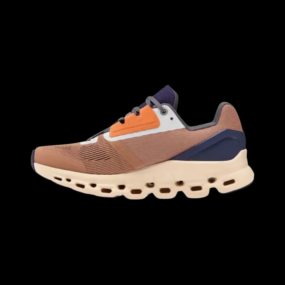 On Running Cloudstratus Cork Fawn - HypeFly India View 4