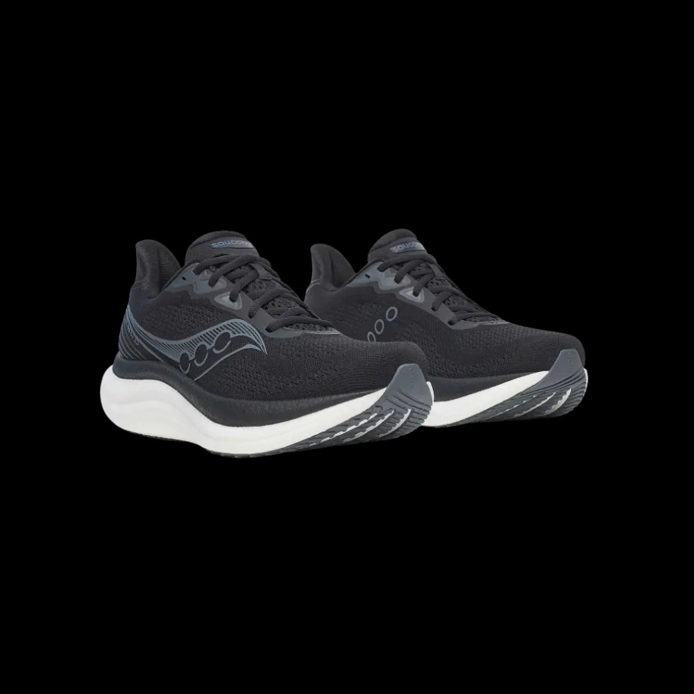 Saucony Triumph 23 Black | White - HypeFly India View 5