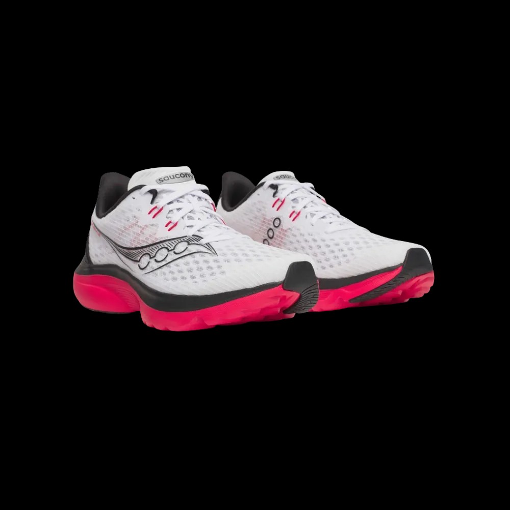 Saucony Kinvara 16 White | Red - HypeFly India View 5