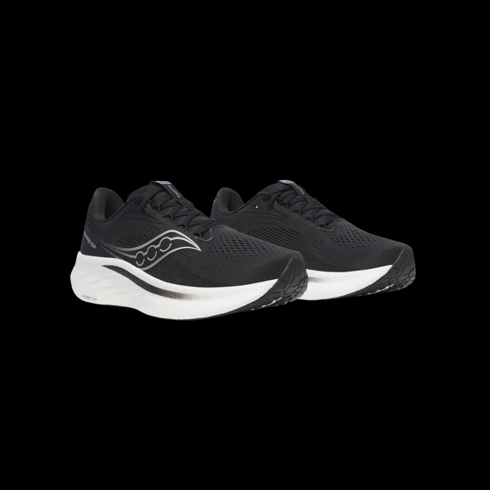 Saucony Ride 18 Black | White - HypeFly India View 5