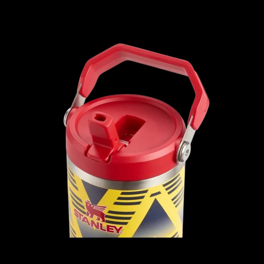 Stanley 1913 x Arsenal IceFlow Flip Straw Tumbler (30OZ) Bruised Banana - HypeFly India View 2