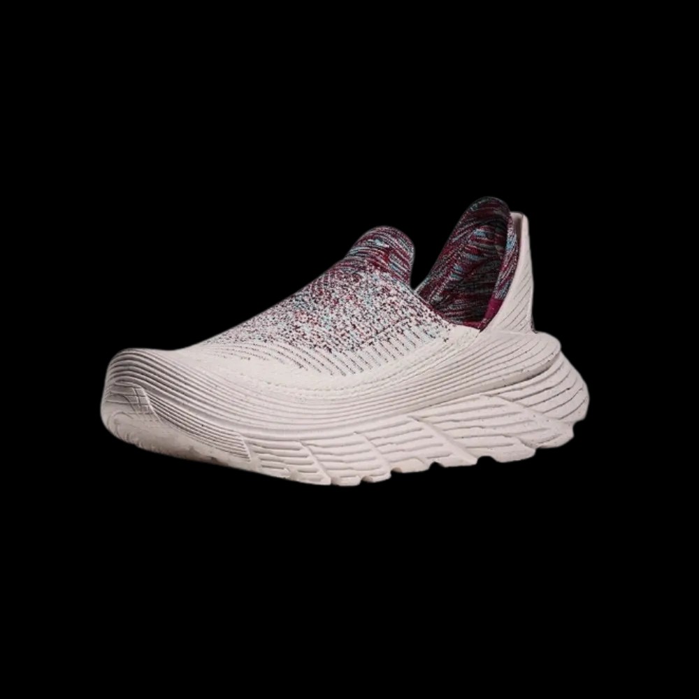 Hoka Restore TC 'Vibrant Bloom Pack - Alabaster Red Cabbage' - HypeFly India View 2