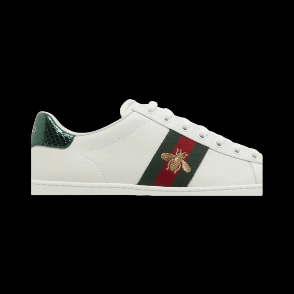 Gucci Ace Embroidered 'Bee' - HypeFly India View 4