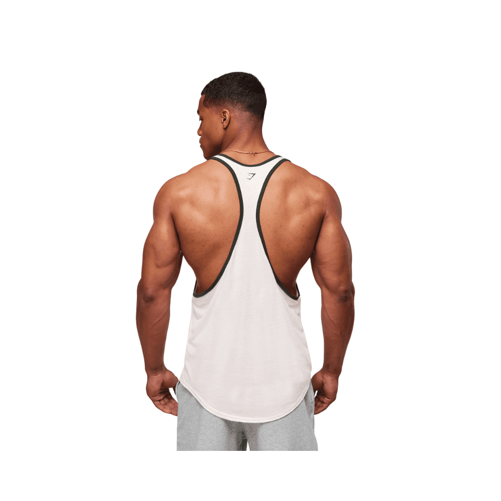 GymShark GSLC Ringer Stringer Soft White - HypeFly India View 2