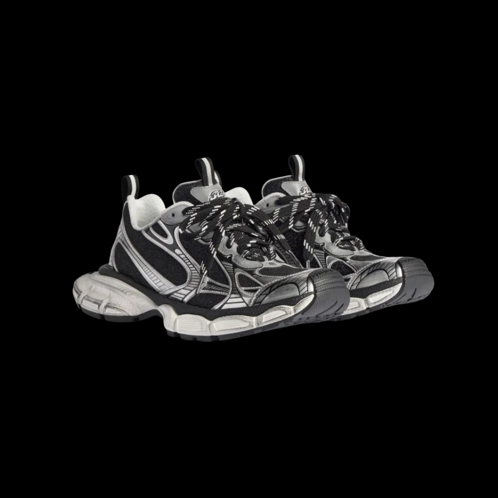 Balenciaga 3XL Sneaker In Silver - HypeFly India View 5