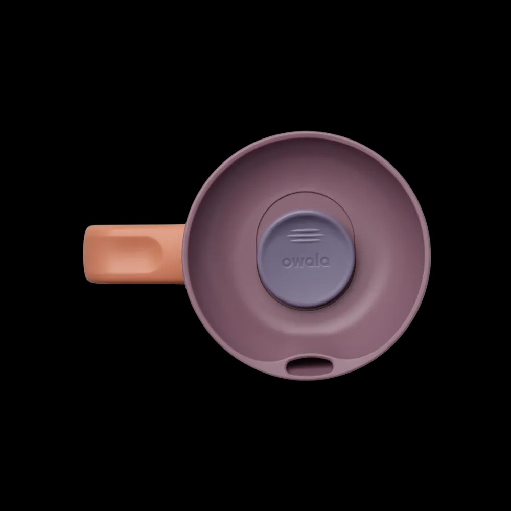 Owala Smoothsip-Slider-With-Handle 24oz "Terracotta Sunset" - HypeFly India View 3
