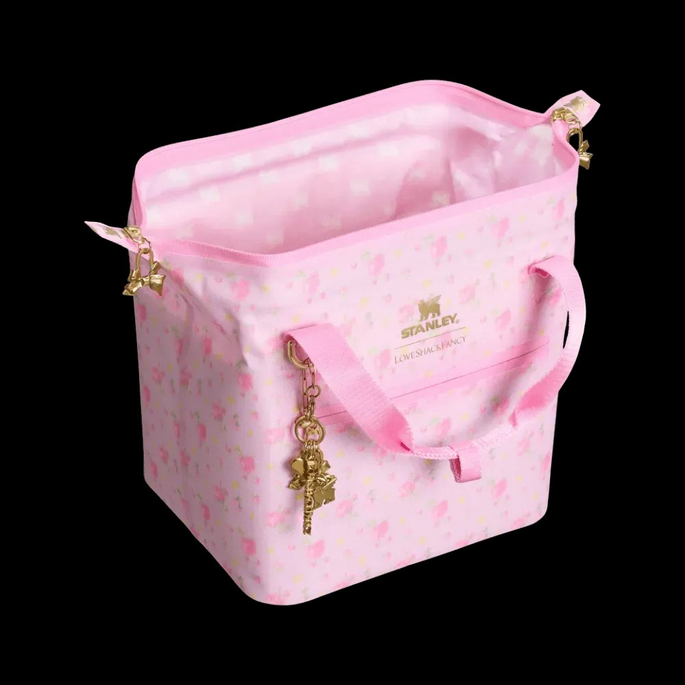 Stanley 1913 x LoveShackFancy All Day Julienne Mini Cooler Ibiza Sunset - HypeFly India View 5