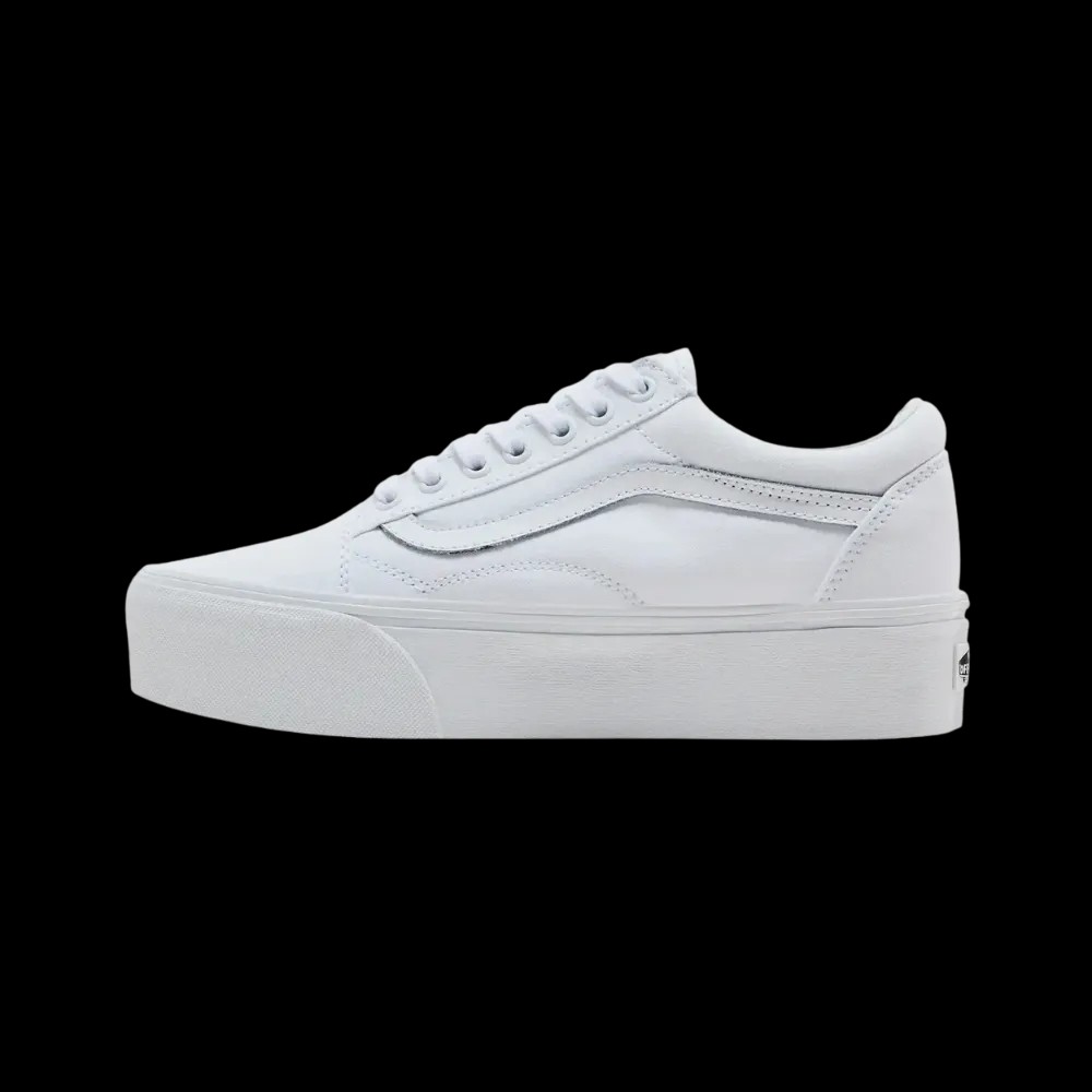 Vans Old Skool Platform Shoe True White - HypeFly India View 2