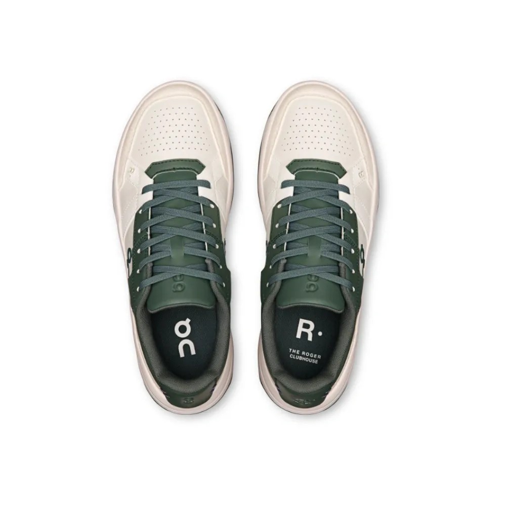 THE ROGER Clubhouse White | Olive On Running  - HypeFly India View 2