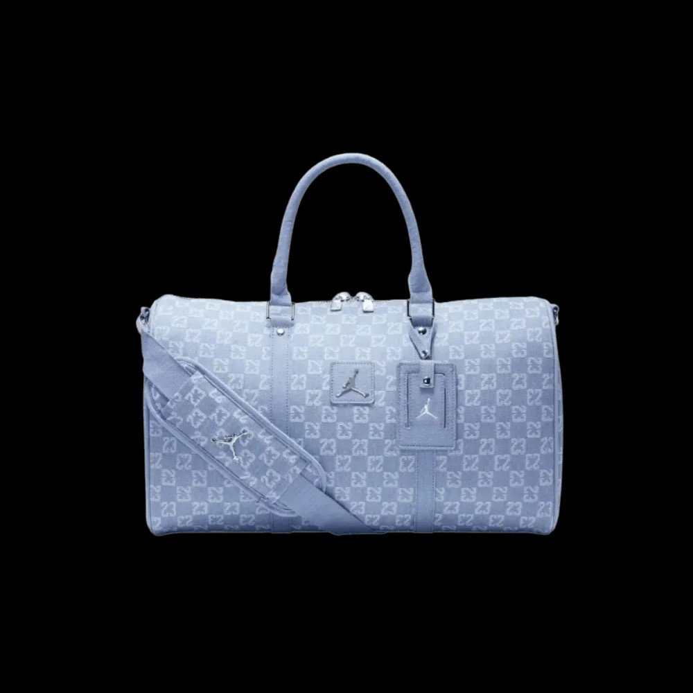 Jordan Monogram Duffel 25L Bag - Denim - HypeFly India View 1