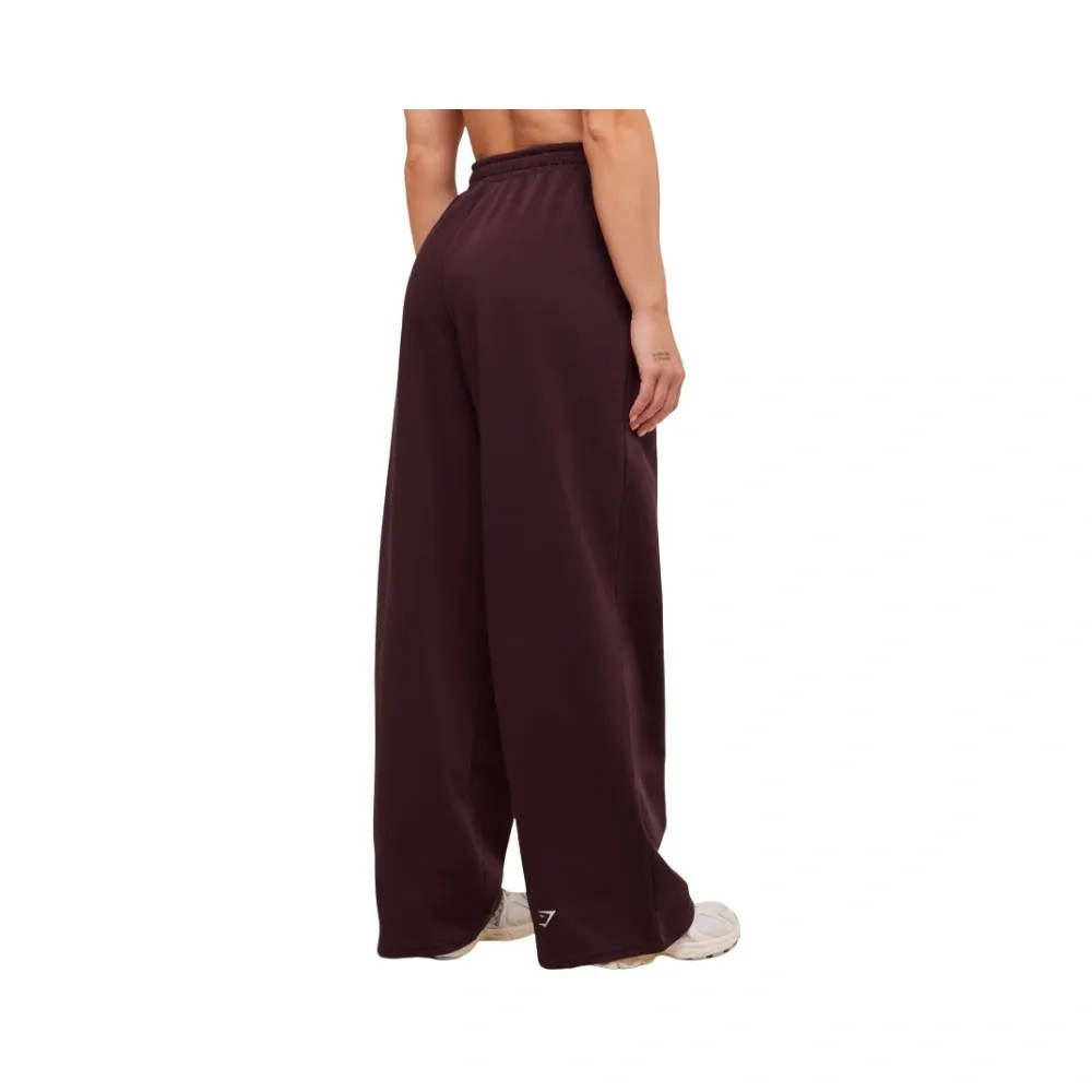 Gymshark Strength Department Wide Leg Joggers Cherry Purple - HypeFly India View 2