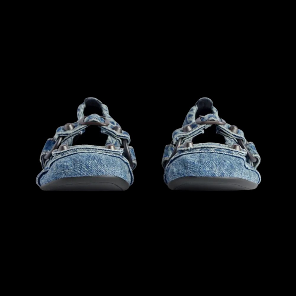Balenciaga City Ballerina In Blue - HypeFly India View 4