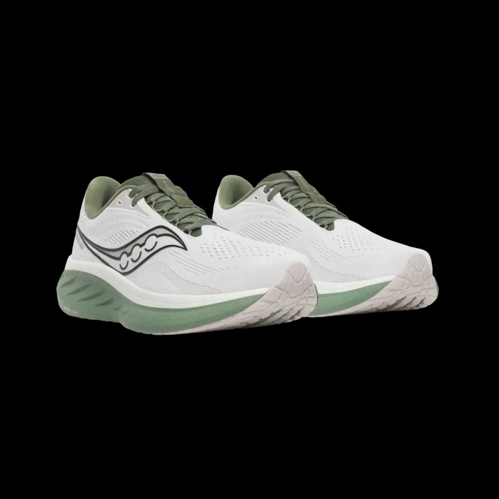 Saucony Ride 18 White | Olivine - HypeFly India View 5