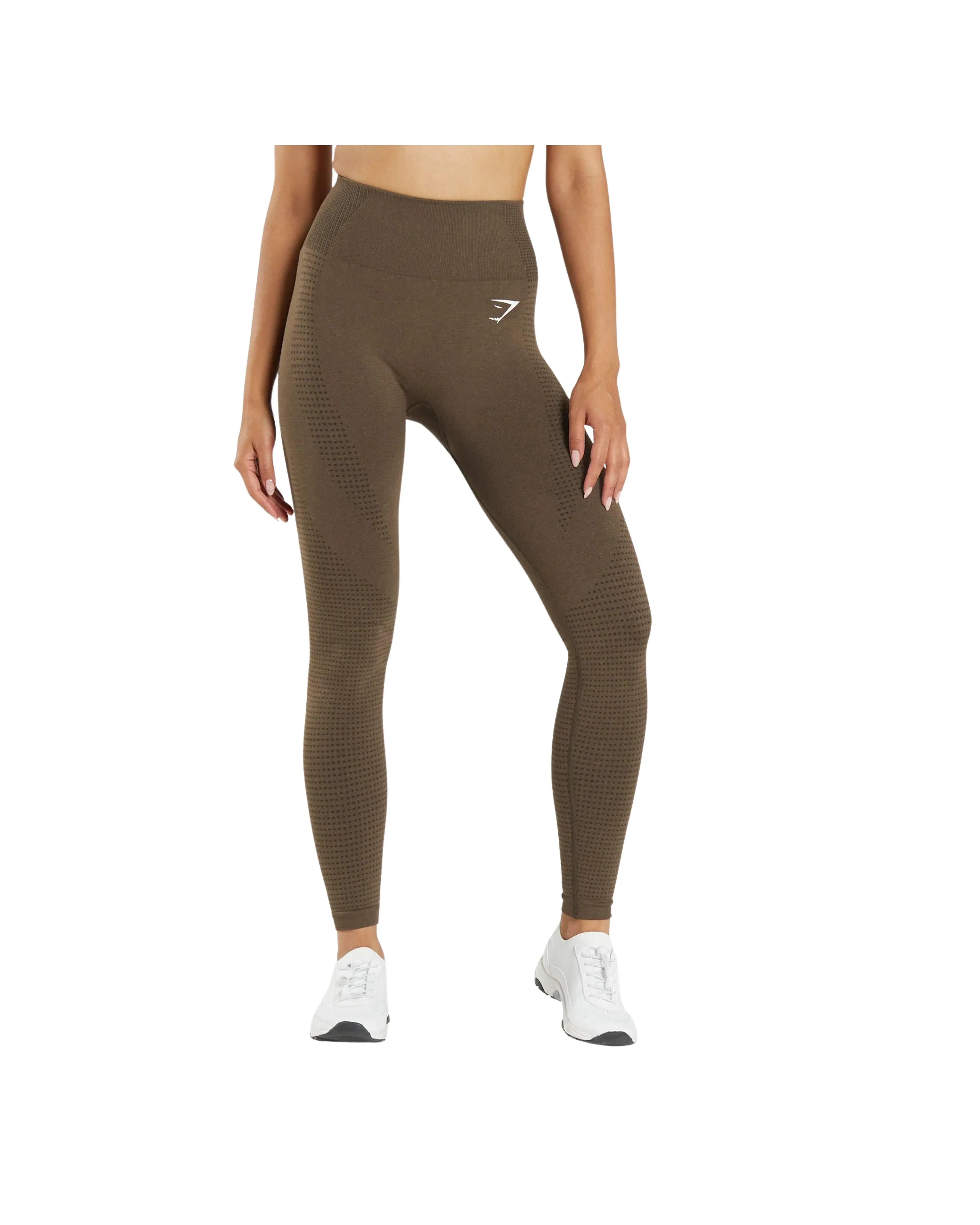 Gymshark Vital Leggings regular Espresso Marl - HypeFly India View 2