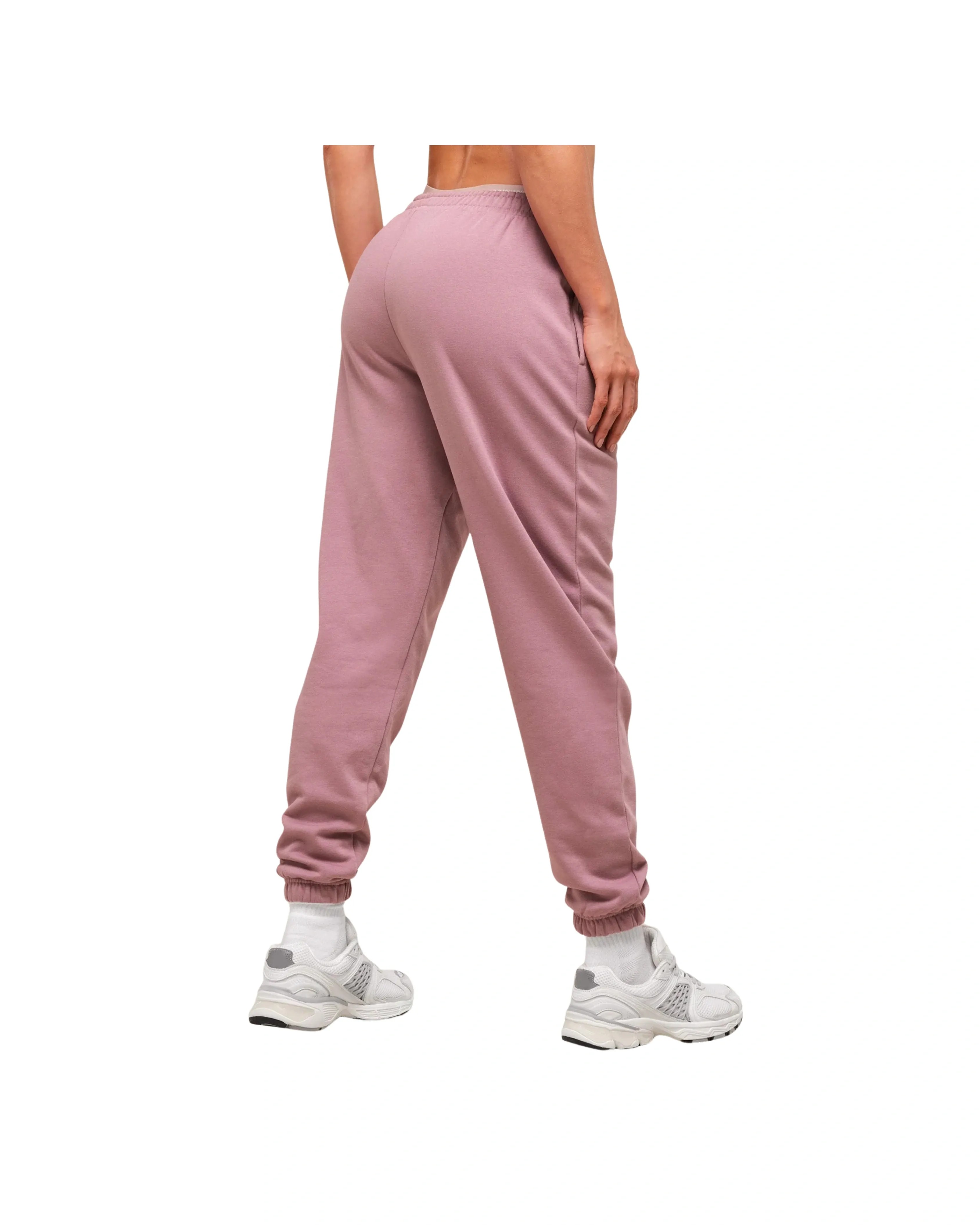 Gymshark Training Fleece Joggers Regular fit Calm Pink - HypeFly India View 2