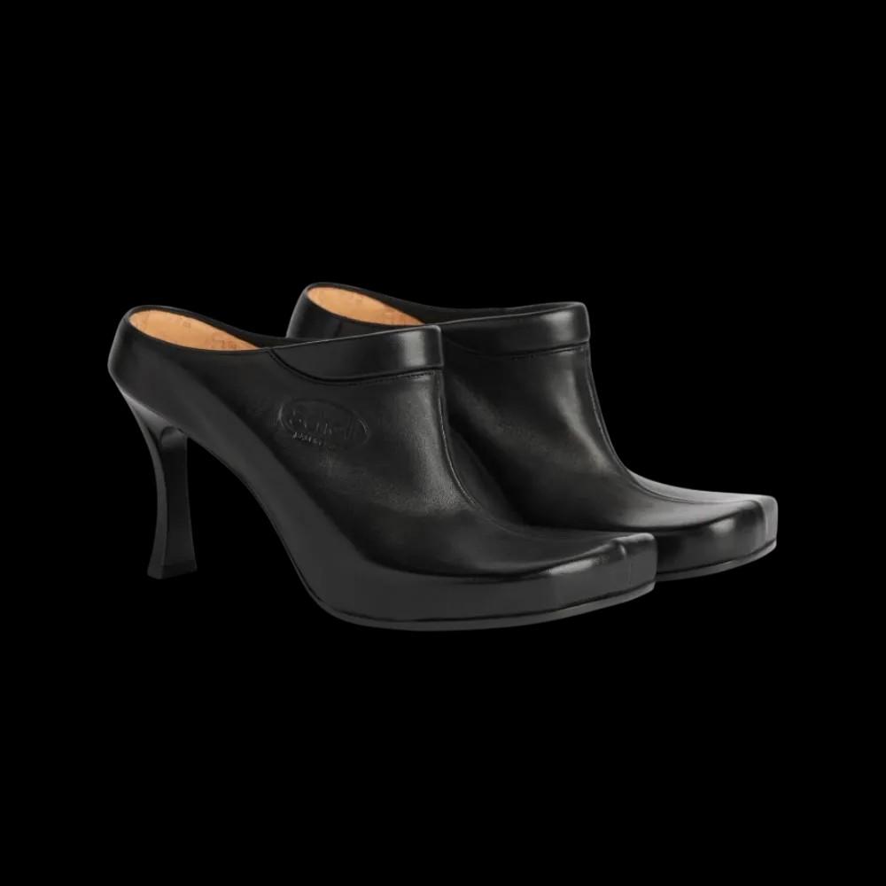 Balenciaga I Scholl Mule In Black - HypeFly India View 5