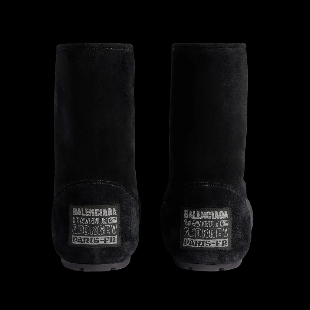 Balenciaga Dumbo Bootie In Black - HypeFly India View 4