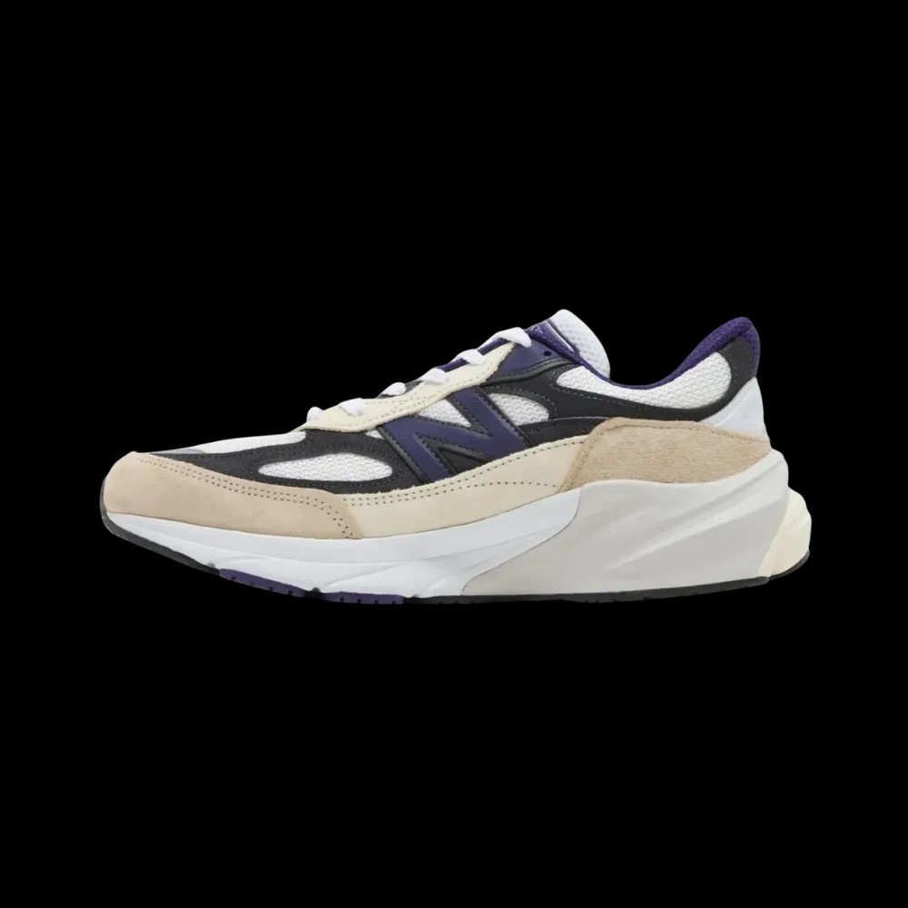 Teddy Santis X New Balance 990v6 Made in USA 'White Black Plum' - HypeFly India View 3