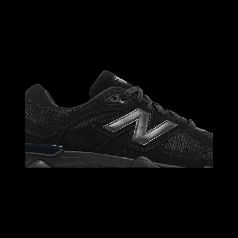 New Balance 9060 'Triple Black Suede' - HypeFly India View 5