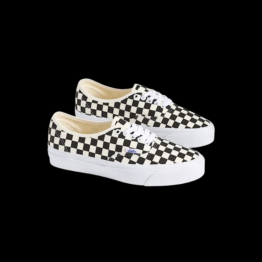 Vans Premium Authentic Checkerboard Shoe Checkerboard Black - HypeFly India View 5