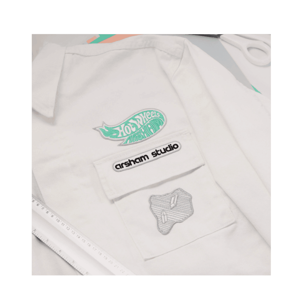 Hot Wheels x Daniel Arsham Patches & Sticker Set - HypeFly India View 3