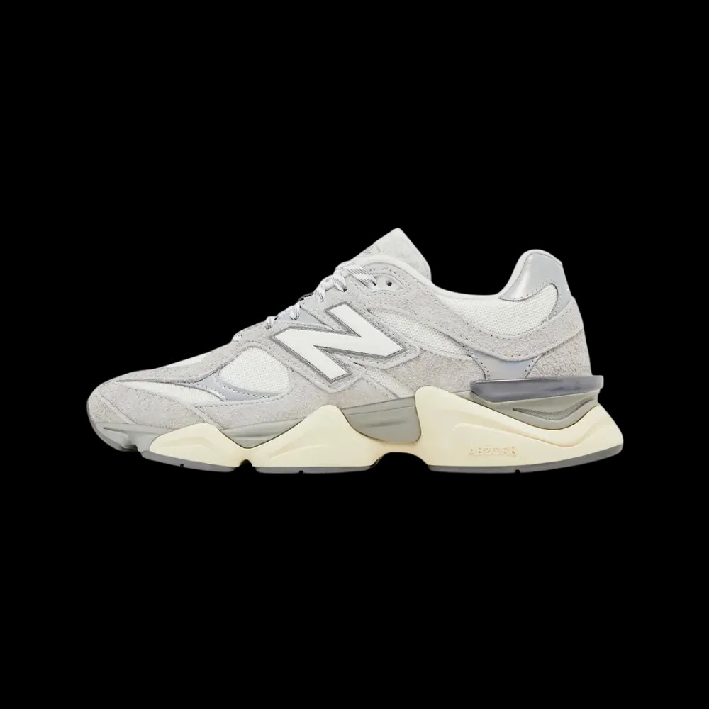 New Balance 9060 Light Grey White - HypeFly India View 3