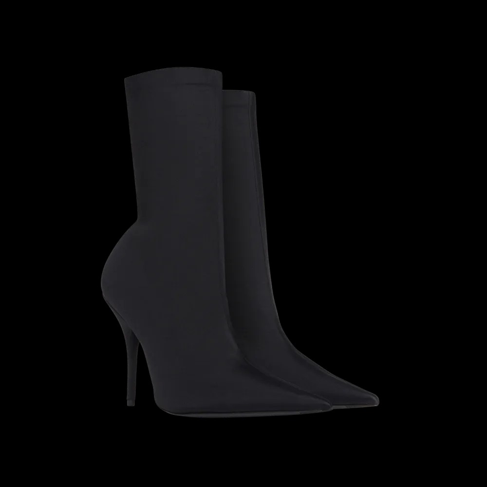 Balenciaga Knife Bootie In Black - HypeFly India View 5