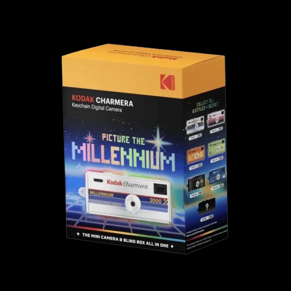 Kodak Charmera Keychain Digital Camera Blind Box Collection Standard + Millenium Collection Pack of 2 - HypeFly India View 2