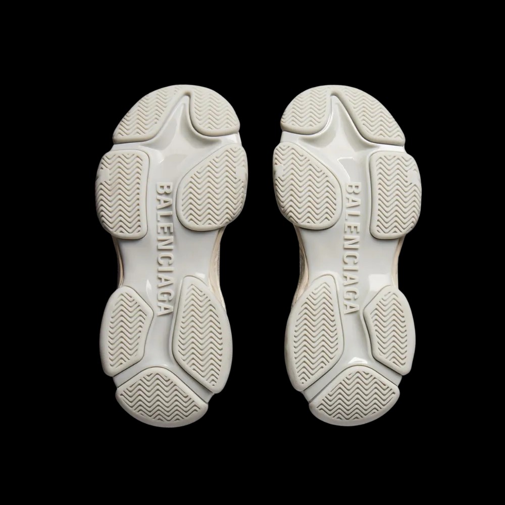 Balenciaga Triple S.2 Sneaker In Eggshell - HypeFly India View 4