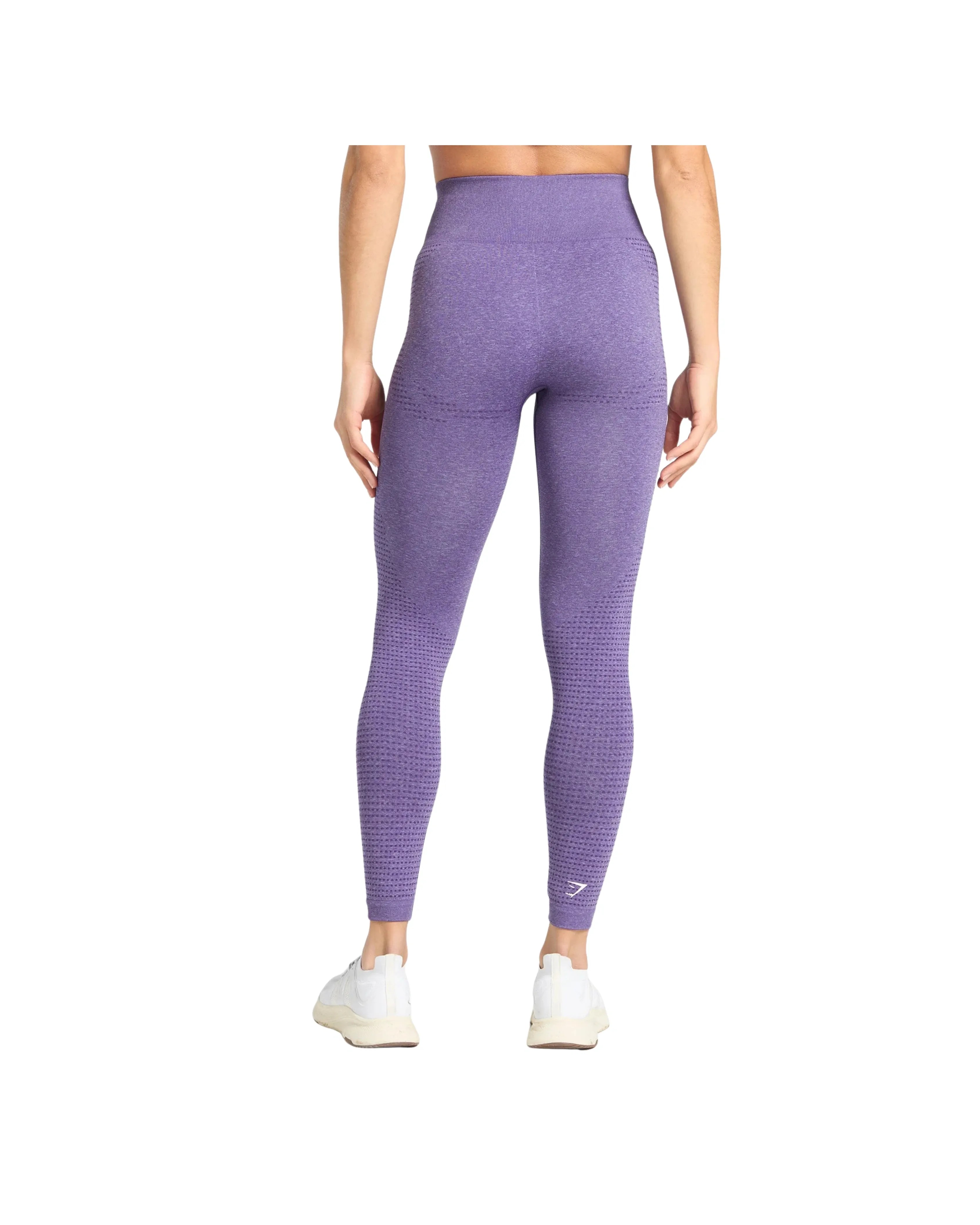 Gymshark Vital Leggings Regular Functional Purple Marl - HypeFly India View 2