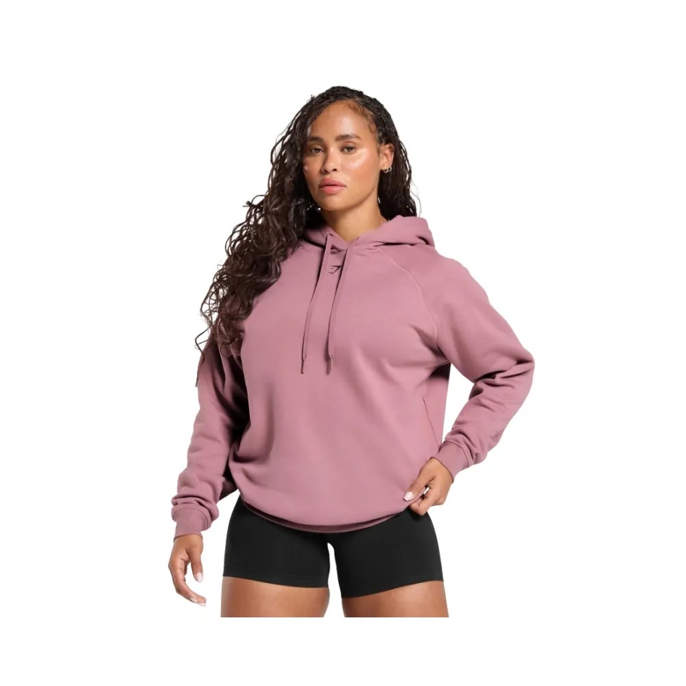 Gymshark Gritty Muscle Mommy Graphic Hoodie Calm Pink - HypeFly India View 2