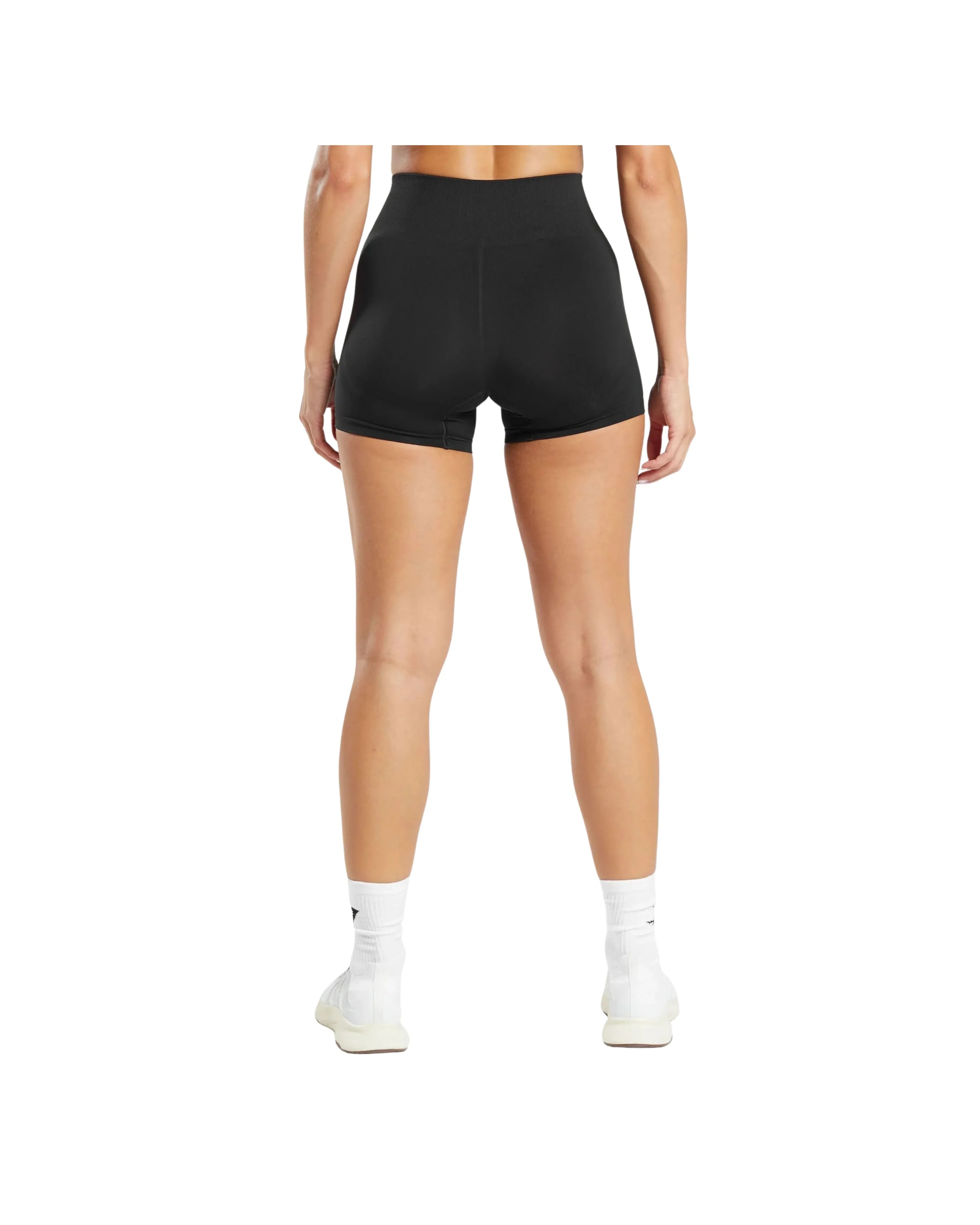Gymshark Everyday Seamless Shorts Black - HypeFly India View 2