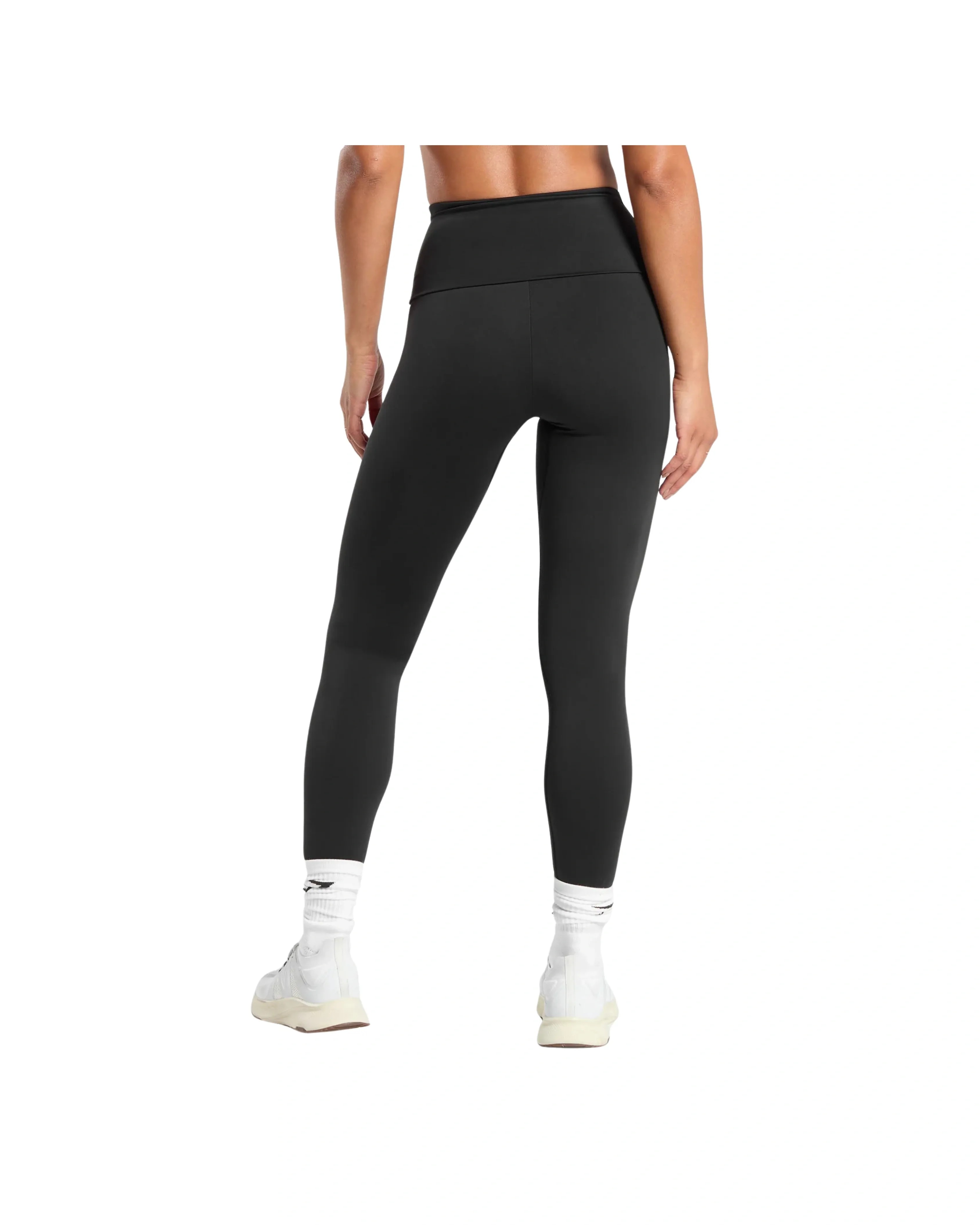 Gymshark Everyday Foldover Leggings Black - HypeFly India View 2